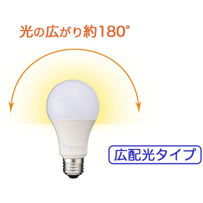 Style LED電球E26 調光・調色 PS-LIB-W02⁄2PK ×3 Style LED