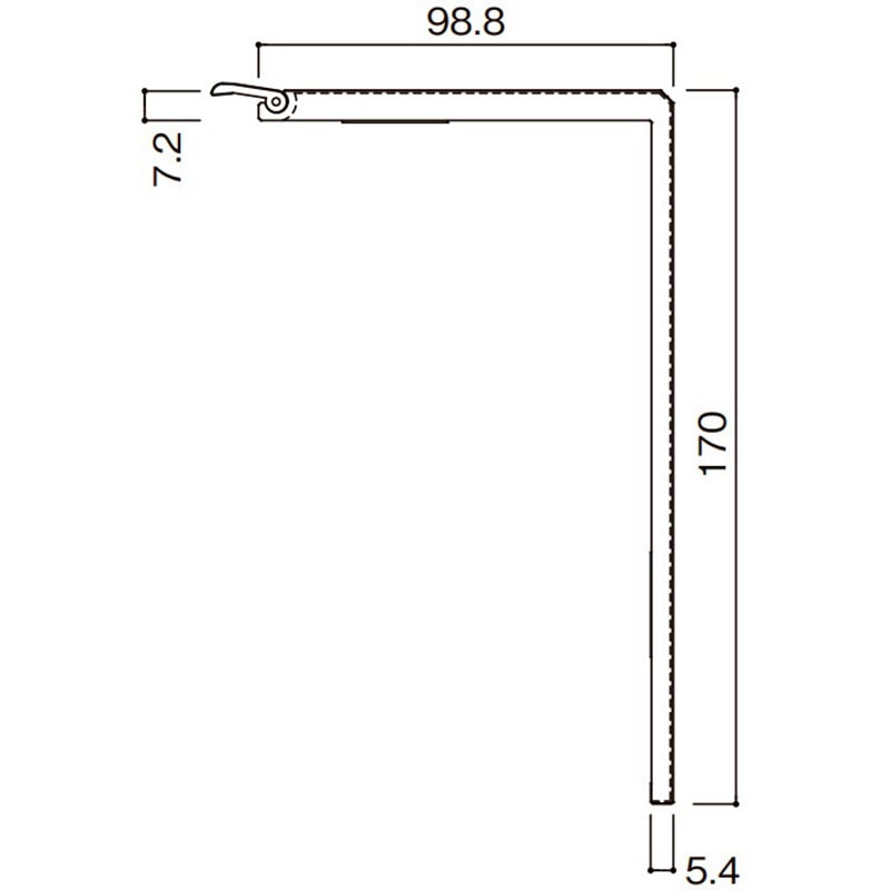 LZYPZ801 リノバ 上り框 TOSTEM(LIXIL) 長さ2000mm LZYPZ801 - 【通販