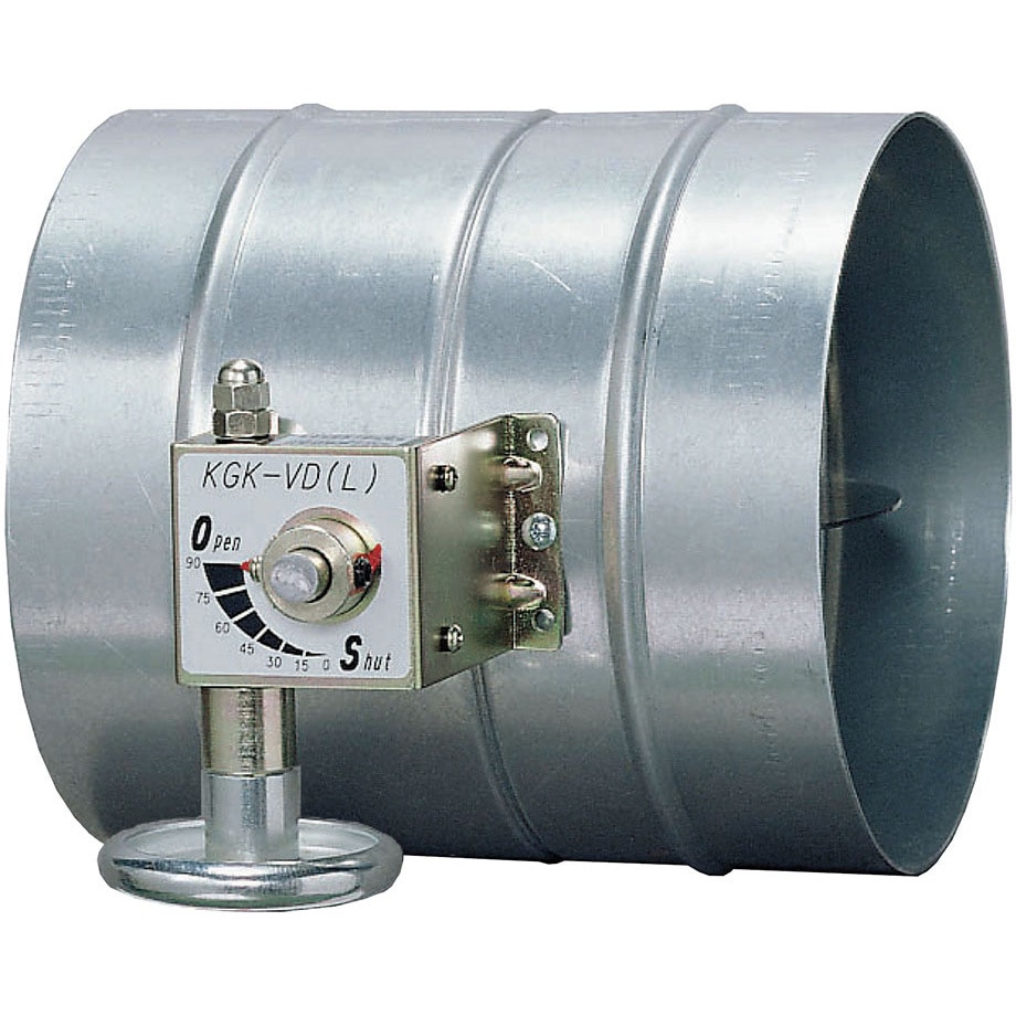 VD-K 風量調整ダンパー 丸形差込式 1個 空研工業 【通販モノタロウ】