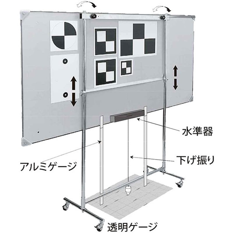 MLS-01SN エーミングターゲットボード MTO 寸法1830×1615×415mm MLS-01SN - 【通販モノタロウ】