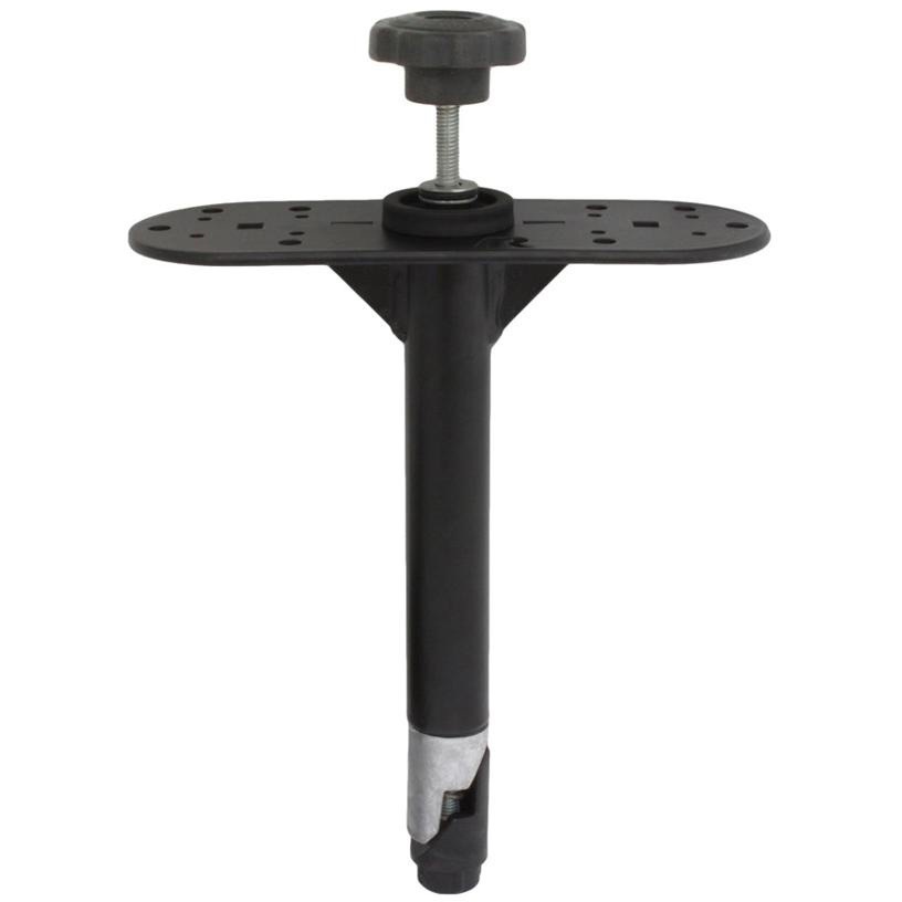 RAM-VP-TTMFD8U テレポール(203mmm) デュアルフランジ付 アッパー側 ラムマウント ブラック色