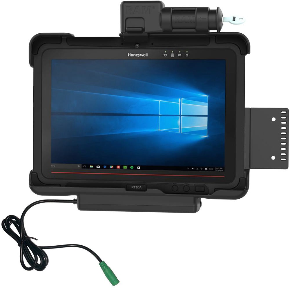 RAM-HOL-HON9PKLU GDSパワードック(Honeywell RT10専用) キーロック付 ボール無 1個 ラムマウント 【通販モノタロウ】