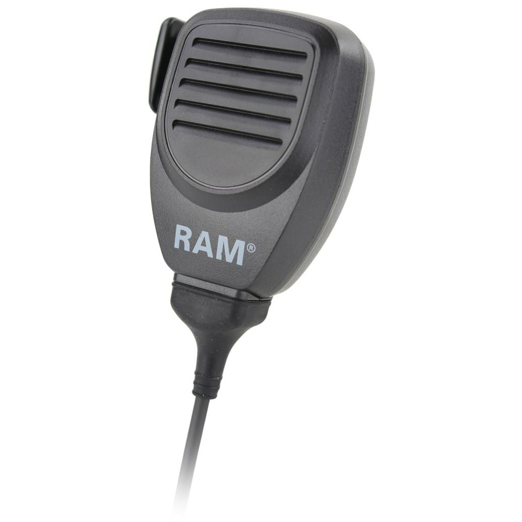 RAM-MIC-A01 スチールクリップ付 マイク ラムマウント ブラック色