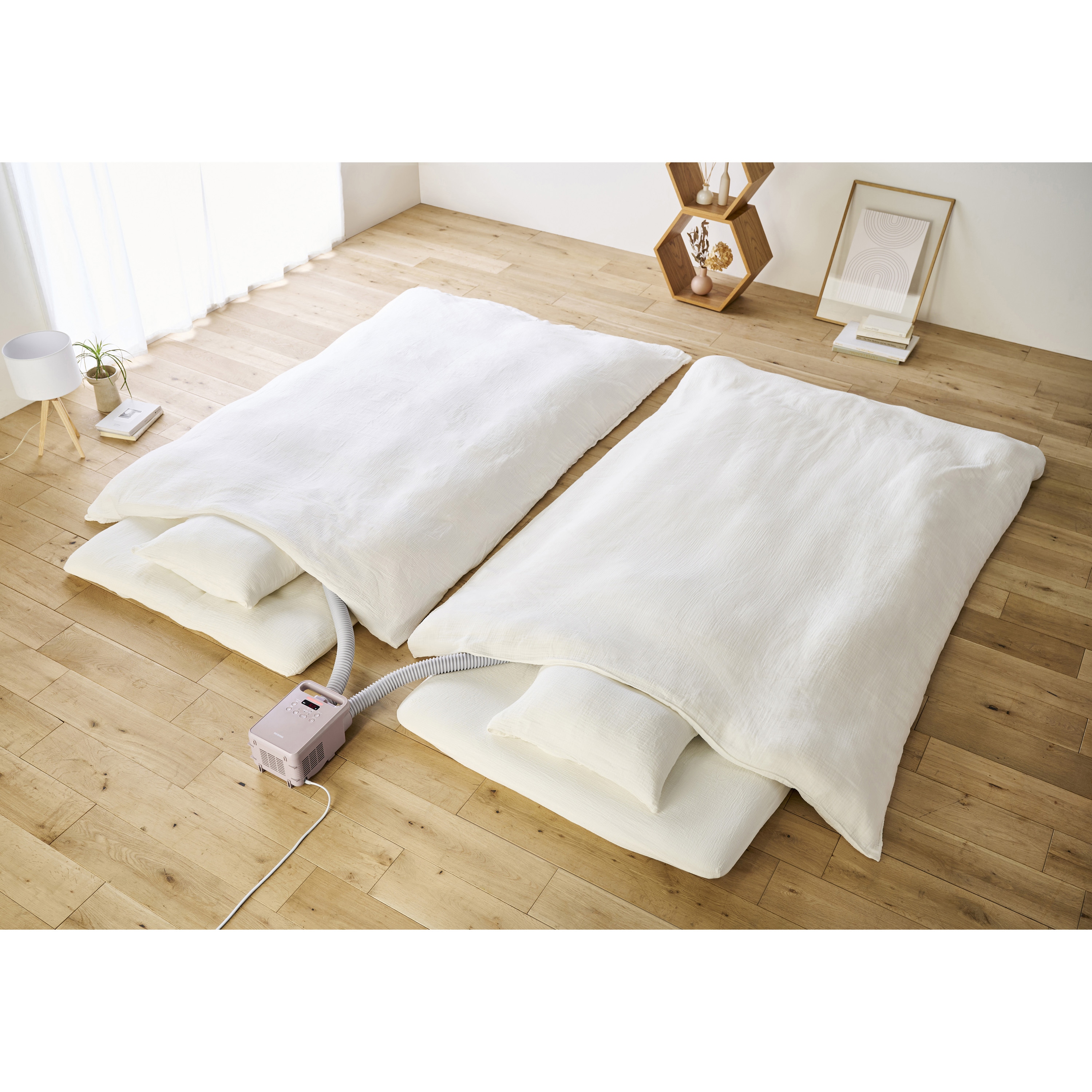 FK-RW2-P ふとん乾燥機 カラリエ Colors ツインノズル 1台 アイリス