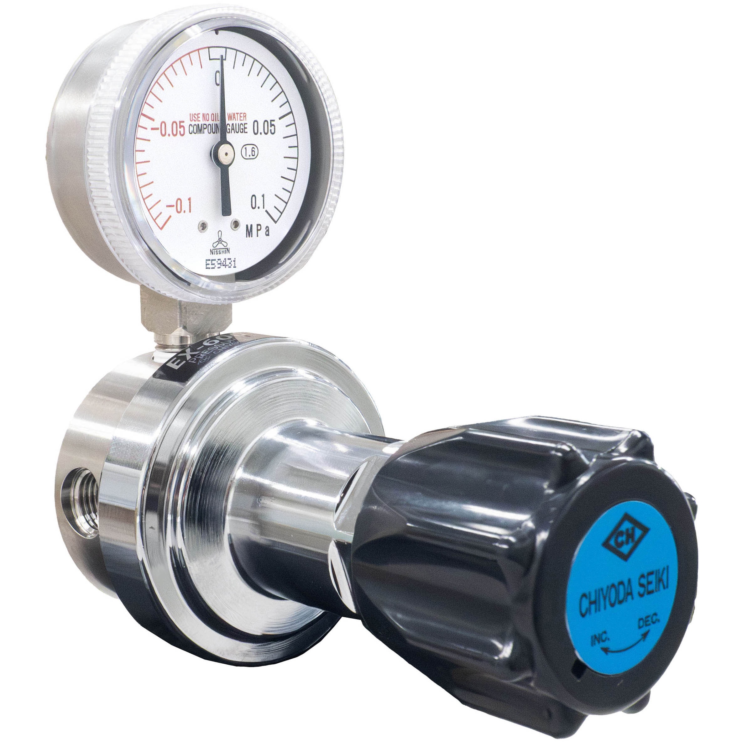 EX-600mkⅡ-VL-G1 微圧用圧力調整器 1台 千代田精機 【通販モノタロウ】