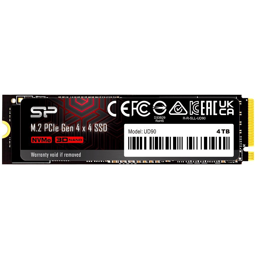 SP04KGBP44UD9005 SSD M.2 PCIe Gen4x4 1個 シリコンパワー(Silicon Power) 【通販モノタロウ】