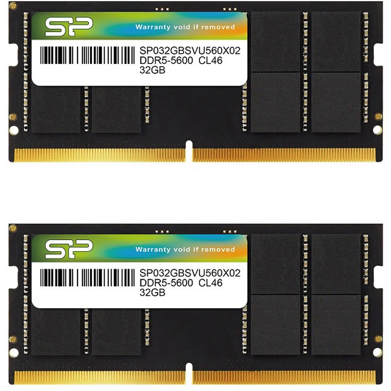 SP064GBSVU560F22 ノートPC用DRAM DDR5-5600 シリコンパワー