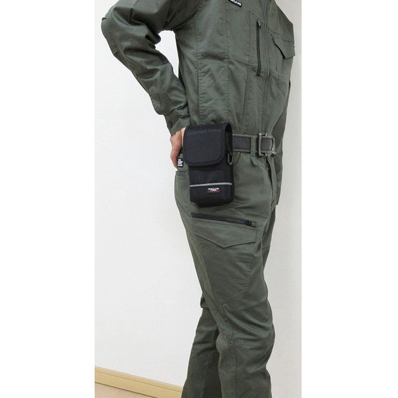 RF-122 ワーカーズレーベル 反射ライン付小物ケース 中林製作所