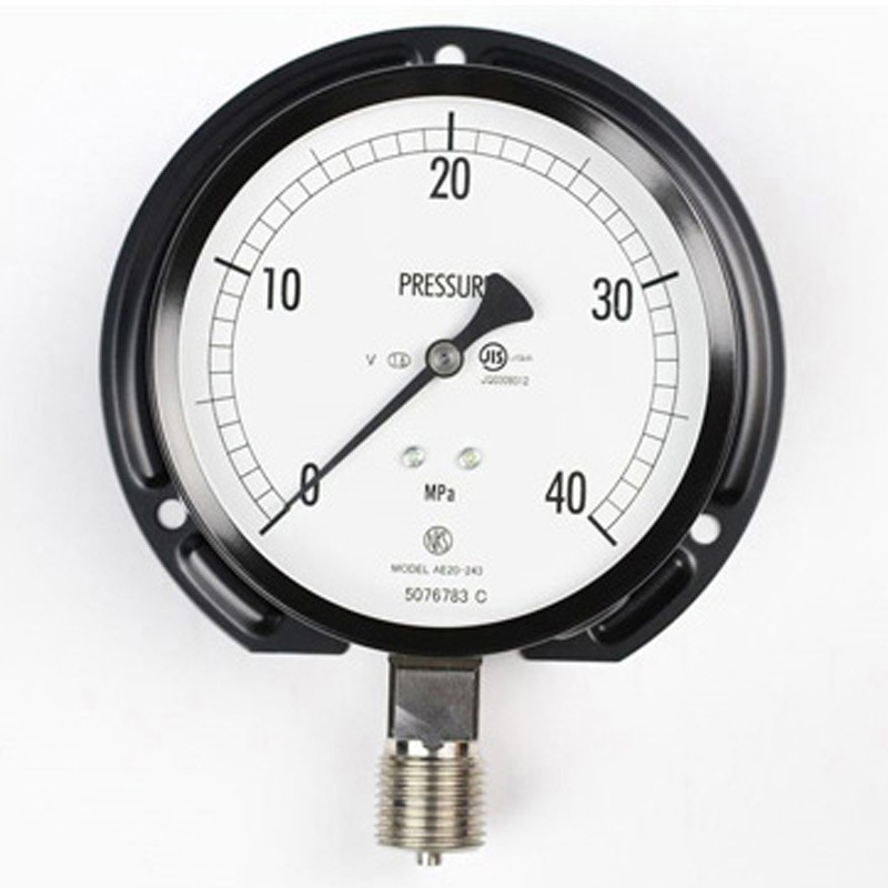 AE20-243 普通形圧力計(Φ100)立形B枠 耐振用 AE20-243シリーズ 1個 長野計器 【通販モノタロウ】