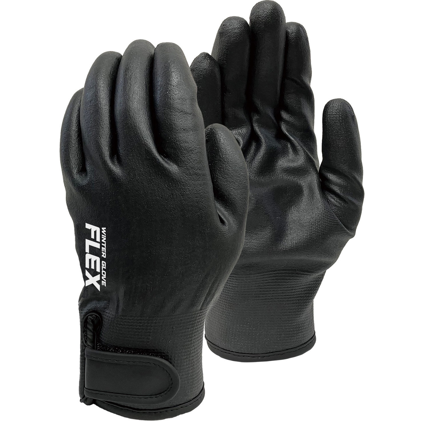 A-245 ニトリル防水防寒フレックス手袋マジック止め 1双 おたふく手袋