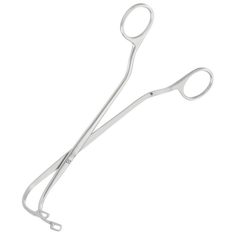 EF053R 腎石鉗子 ランドル ビー・ブラウンエースクラップ 強弯 全長225mm   EF053R