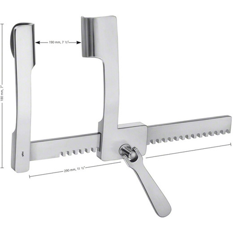 FB850R 胸骨切開用開創器 FBシリーズ ビー・ブラウンエースクラップ ブレード32×50mm