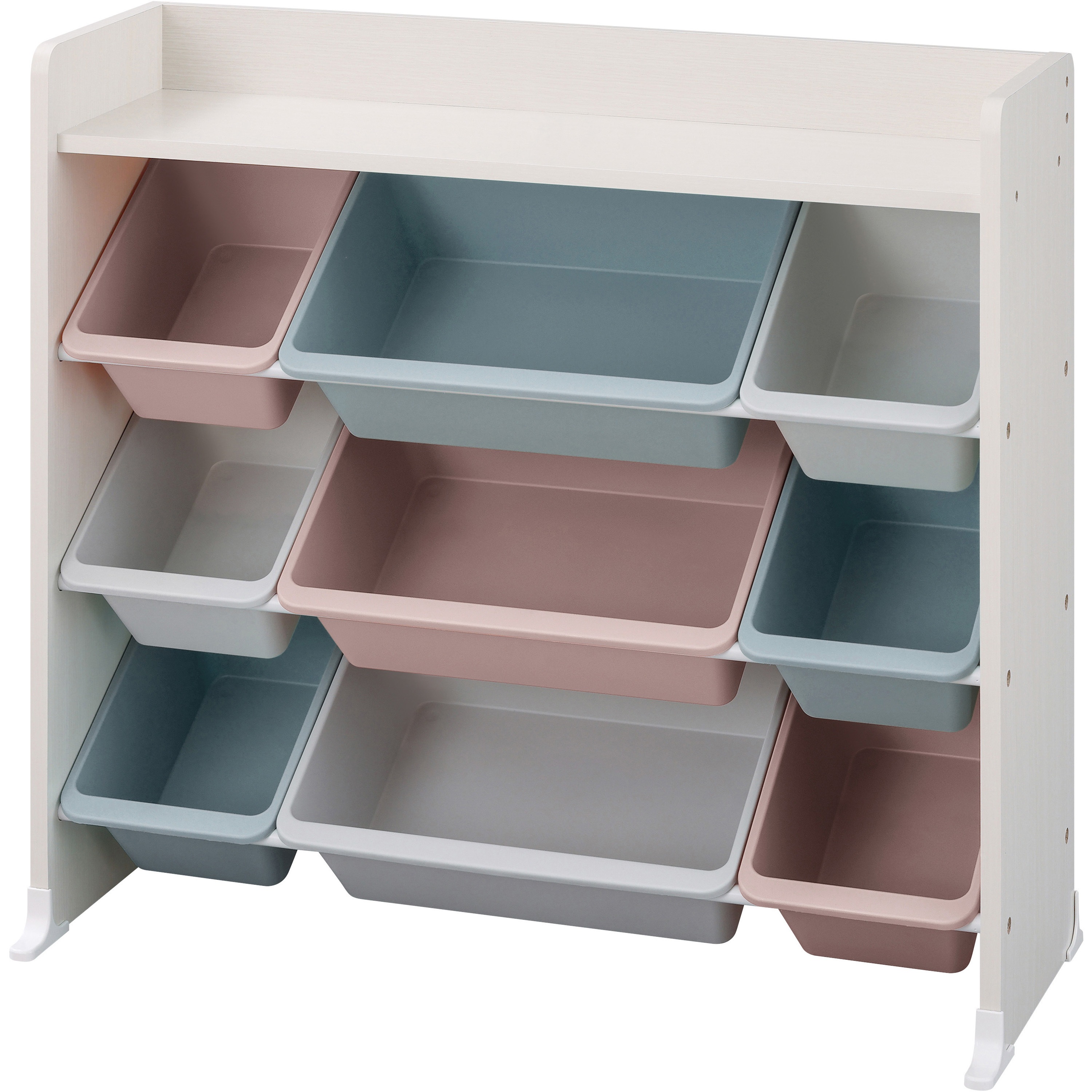 TKTHR-39R 天板付きキッズトイハウスラック アイリスオーヤマ ホワイト