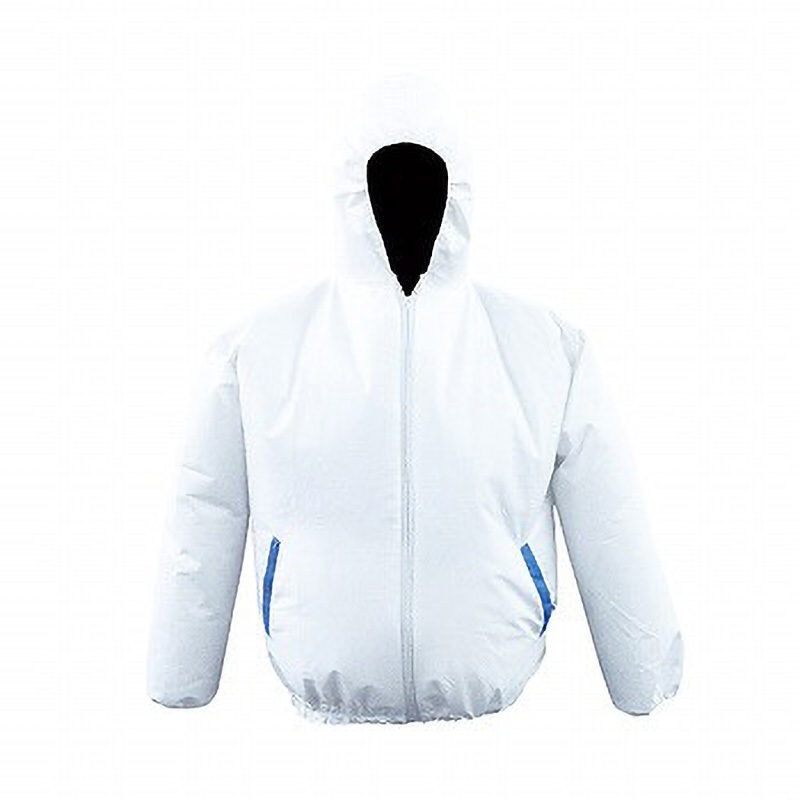 BR-577SF-XL 【不織布】空調ジャンパー 服のみ ブレイン サイズXL 1セット(10着) BR-577SF-XL 8,502円