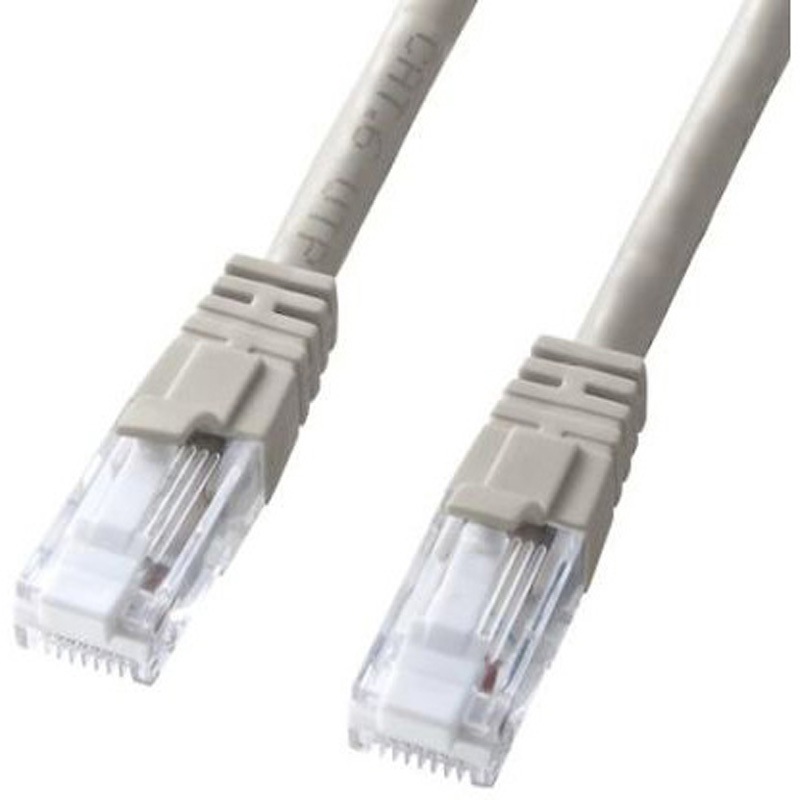EA764BB-253A LANケーブル(CAT6/つめ折れ防止/ライトグレー) EA764BBシリーズ 1個 エスコ 【通販モノタロウ】