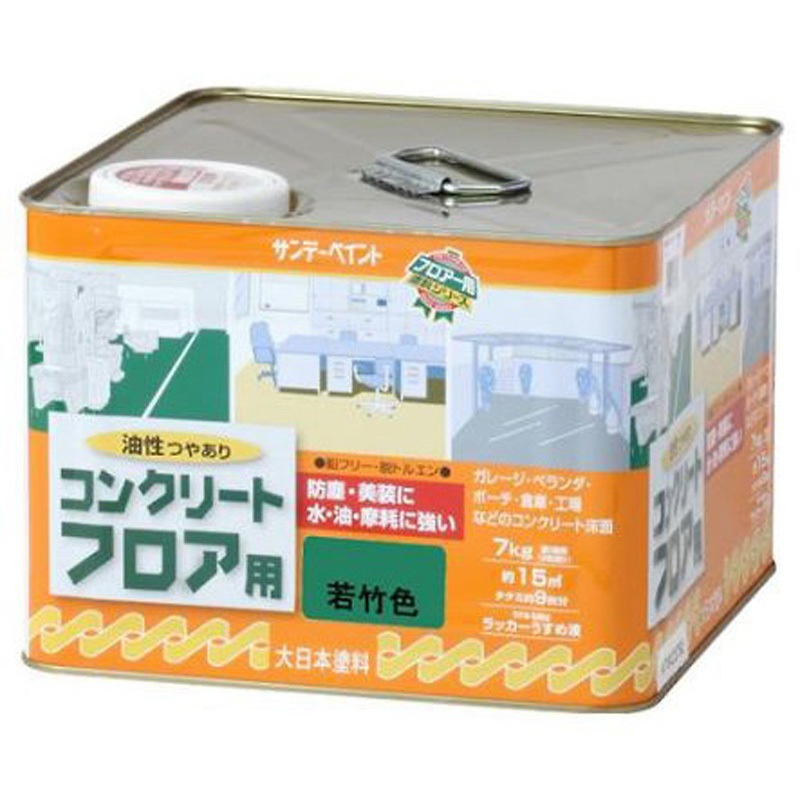 EA942EH-37 油性・コンクリート床塗料 7kg EA942EHシリーズ 1缶 エスコ 【通販モノタロウ】
