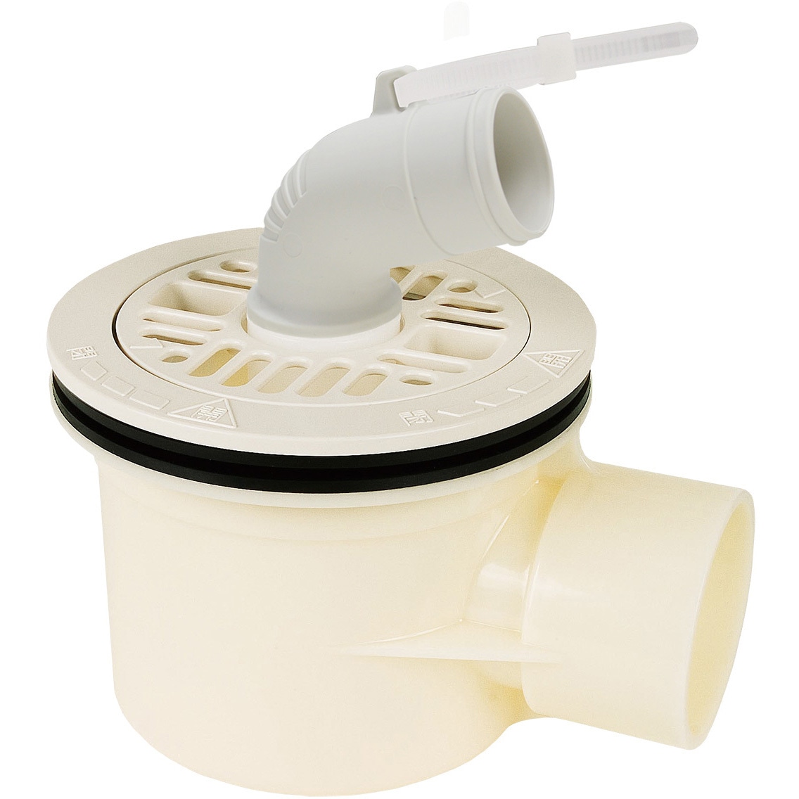 テクノテック　防水パン用排水トラップ SNT-W-W1 排水トラップ 1台 テクノテック 【通販モノタロウ】