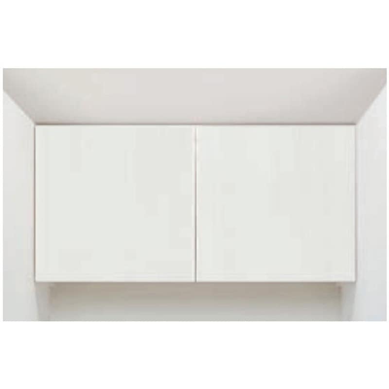 KUT-717W1 吊り棚収納 ノダ 扉付仕様 アッシュホワイト色 KUT-717W1