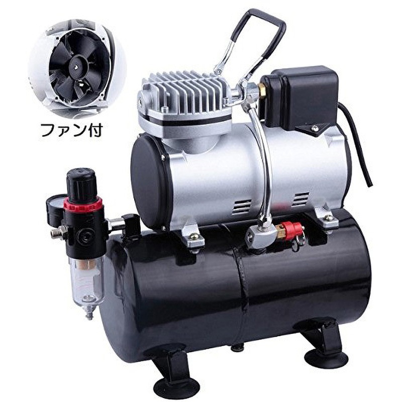 246815-01 ミニエアーコンプレッサー 1台 三方良し 【通販モノタロウ】