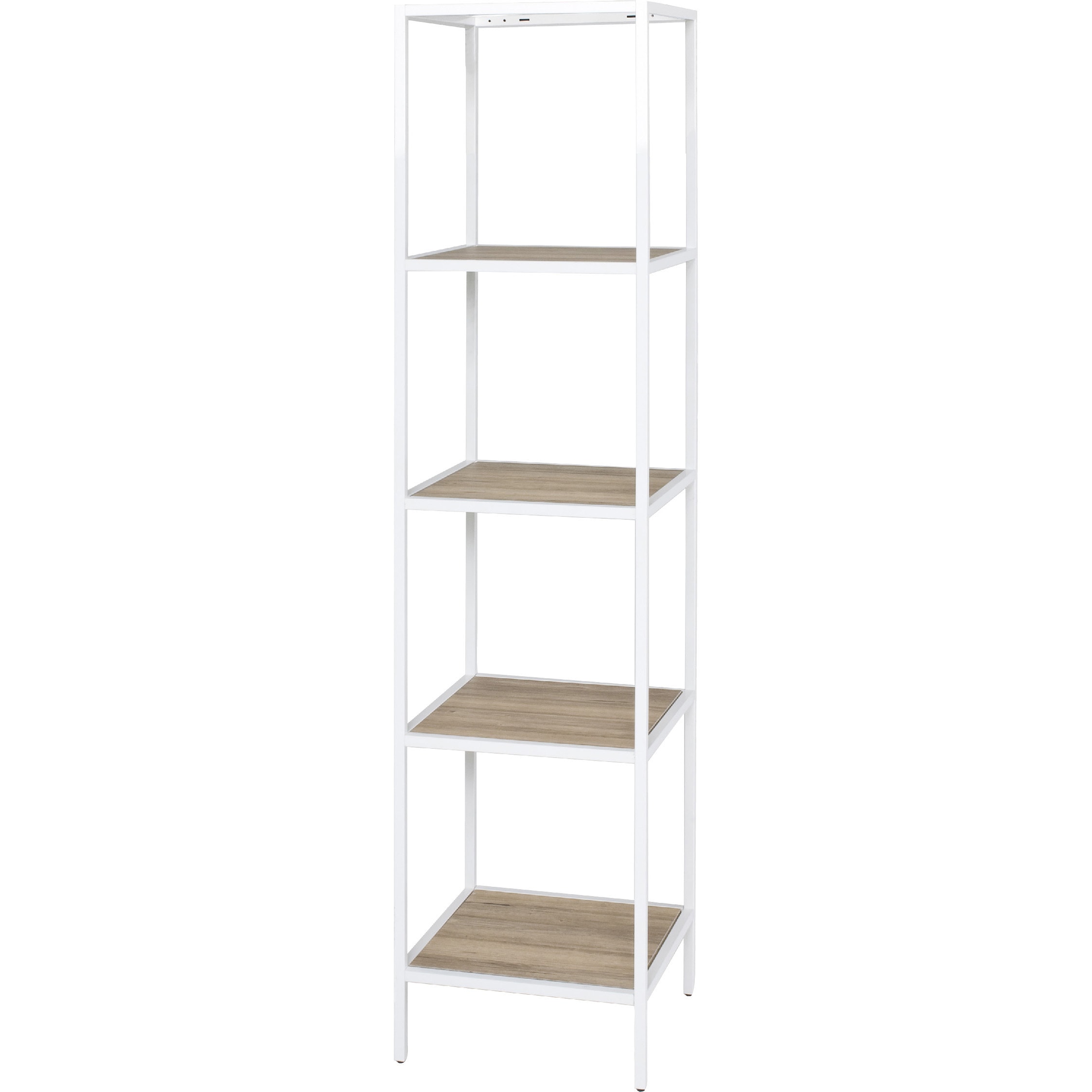 R445-18W-MPA シェルフラック レクタ(recta) ダイシン 高さ1847mm間口450mm奥行450mm  R445-18W-MPA 65,890円