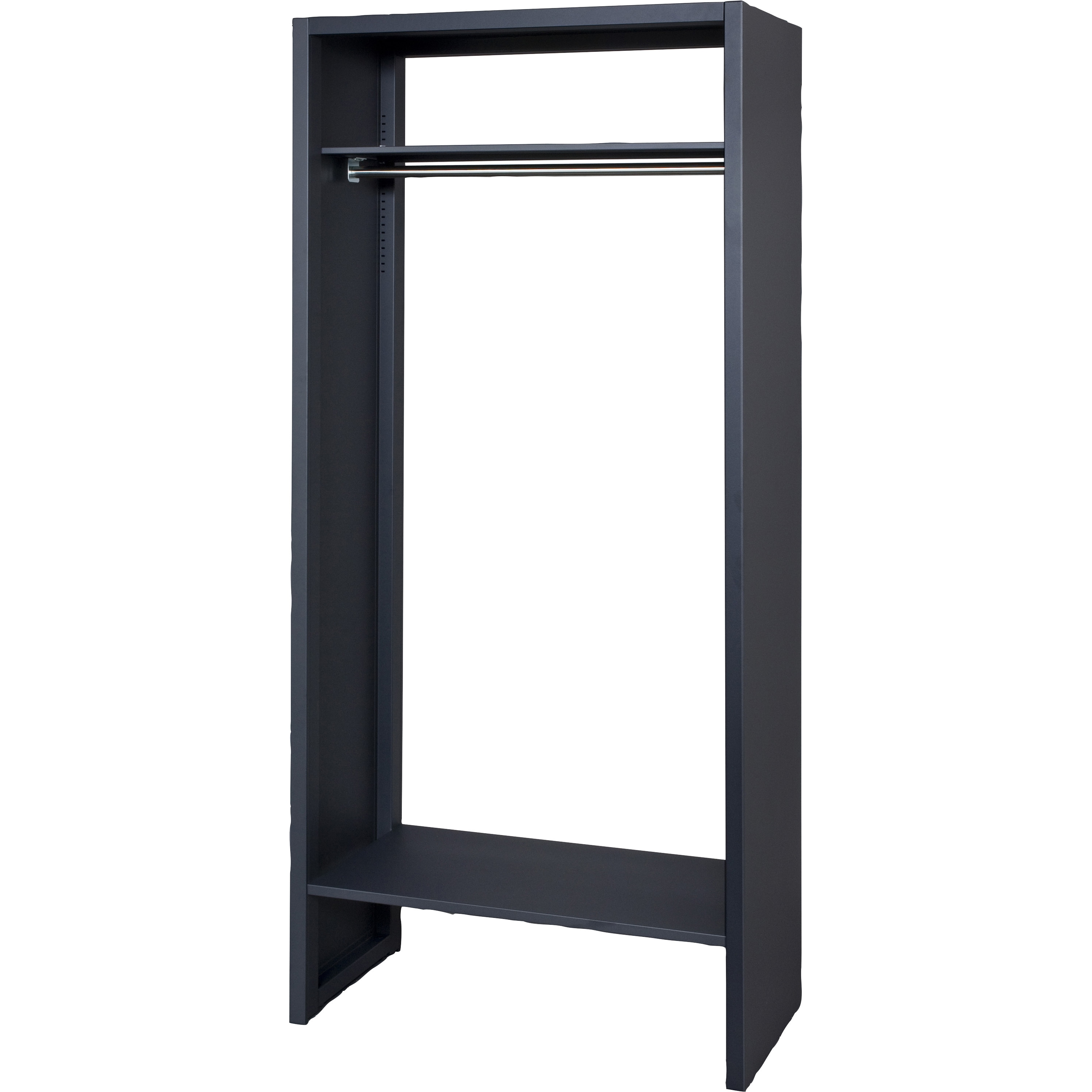 L945-19L-B パーソナルロッカー エルフィス(L-ffice) オプションパーツ ワードロープ型 ダイシン ブラック色 高さ1950mm間口900mm奥行450mm  L945-19L-B