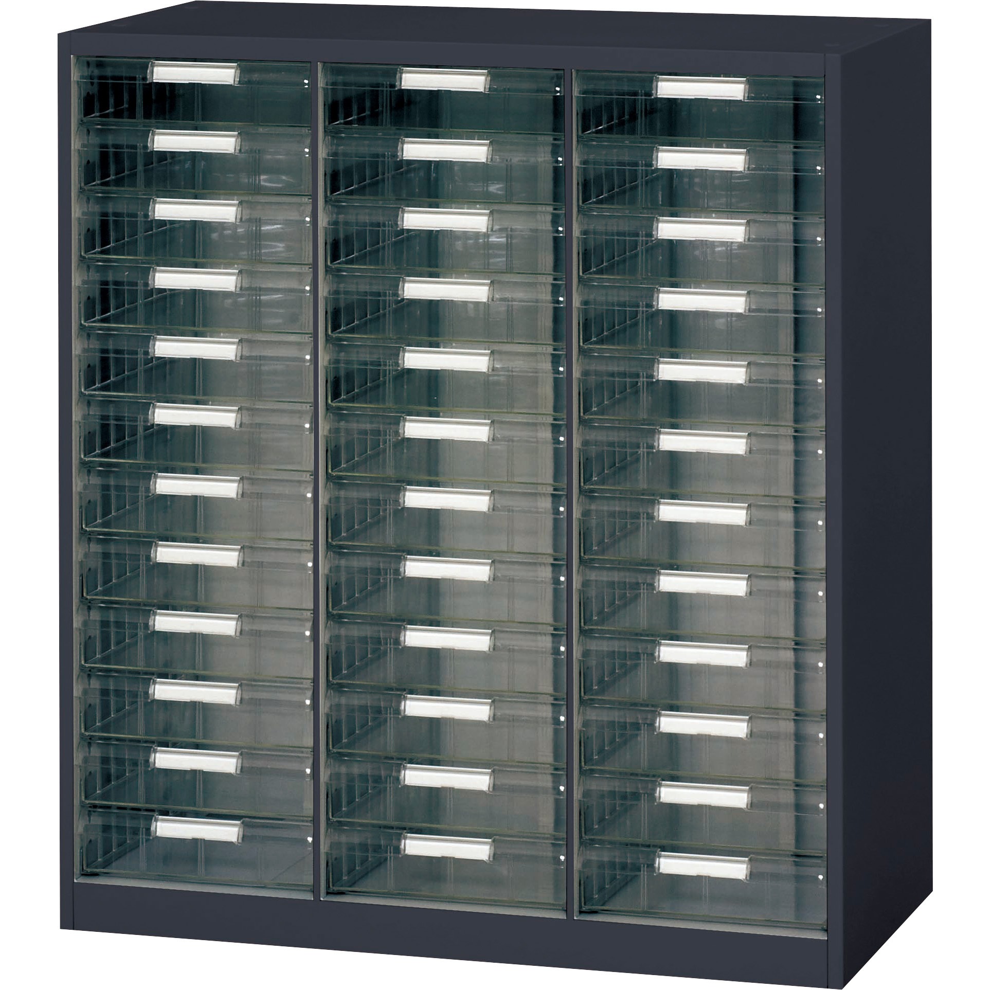 V945-11BPDB 壁面収納庫(バリアス・シスト) レーターケース(B4用紙・A4ファイル用) ダイシン ブラック色 高さ1030mm間口900mm奥行450mm  V945-11BPDB