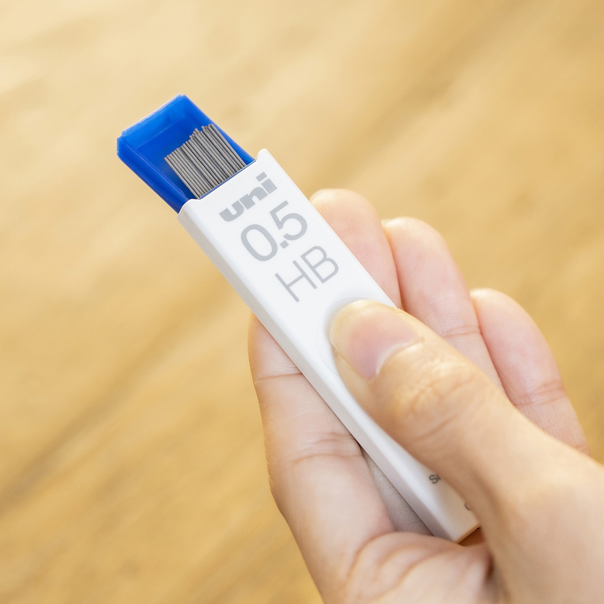 ハコULS0540HB ユニシャープ替芯 uni(三菱鉛筆) HB 芯径0.5mm 1箱(40本