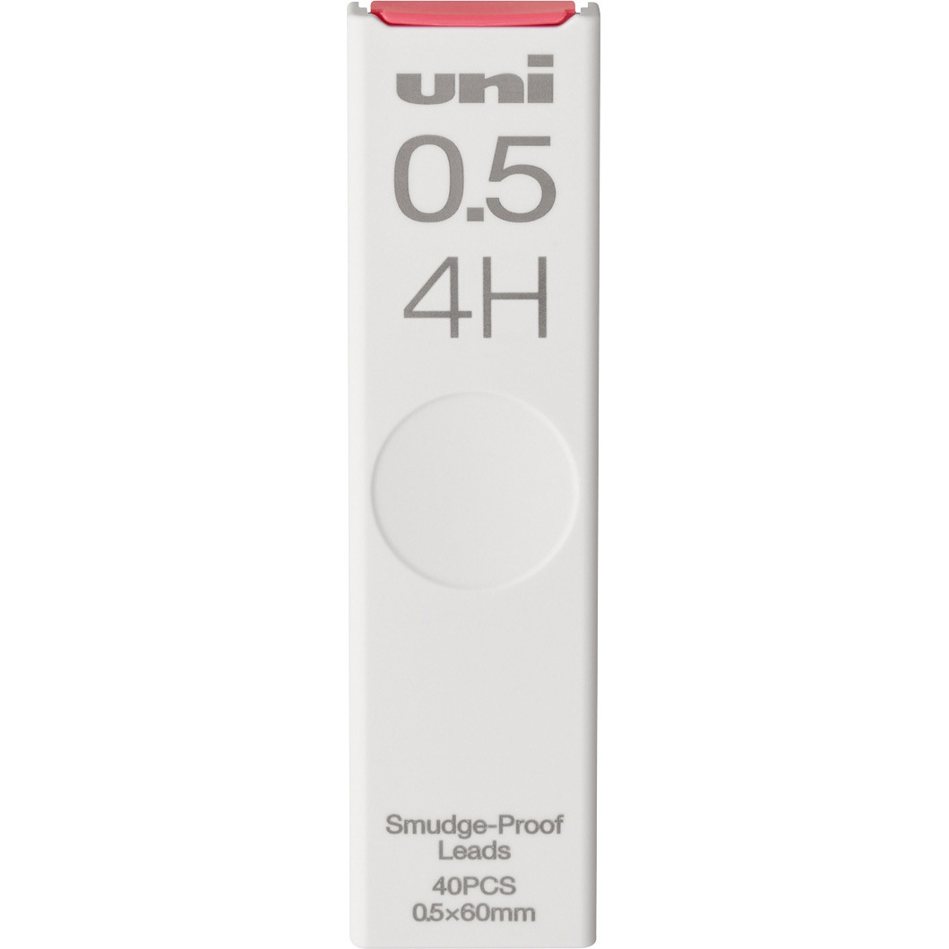 uniシャープペン芯4H ハコULS05404H ユニシャープ替芯 uni(三菱鉛筆) 4H 芯径0.5mm 1
