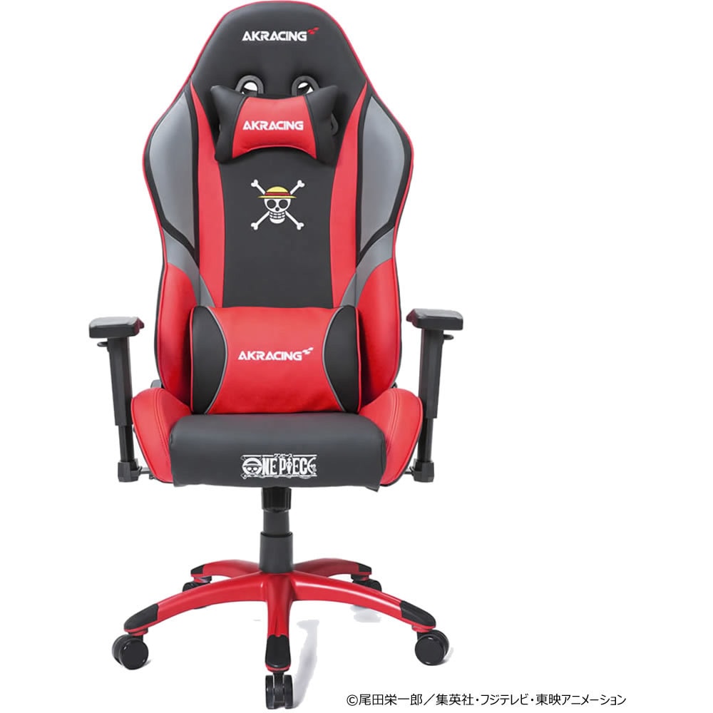 「新品」「未使用品」AKRacing ゲーミングオフィスチェア「レッド」椅子の高さ124㌢〜131㌢