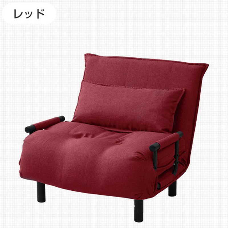 NSFB-80S(DBR) 折りたたみソファベッド YAMAZEN(山善) 組立品