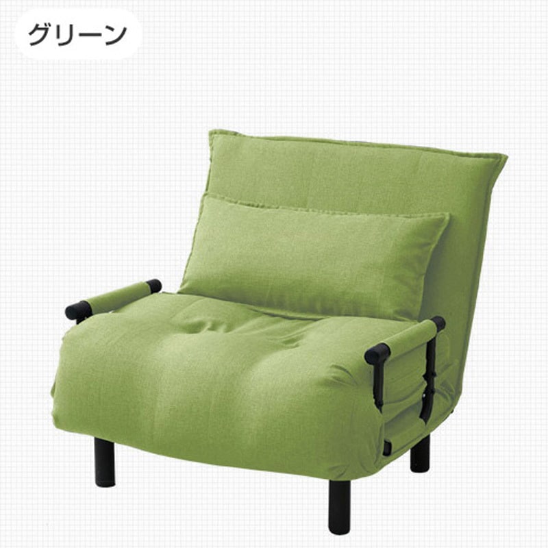 NSFB-80S(DBR) 折りたたみソファベッド YAMAZEN(山善) 組立品
