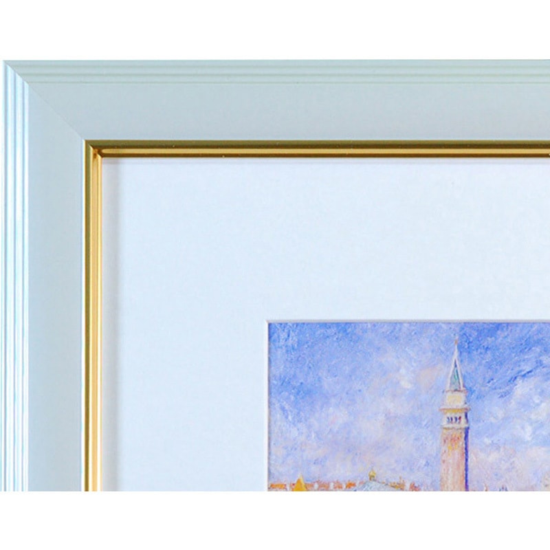 Vインチ額(窓寸:ポスト判) 万丈 フォトフレーム/写真立て 【通販