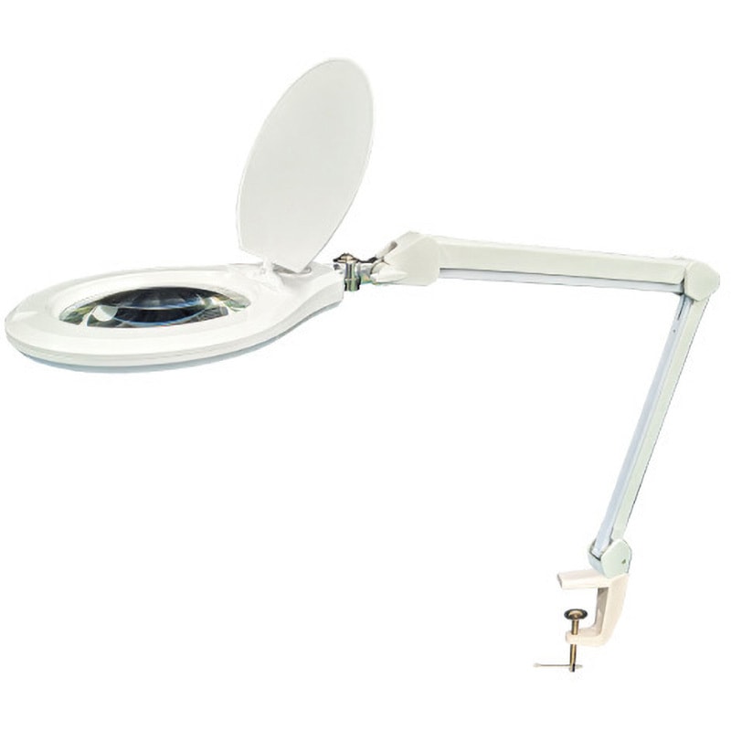 NLLP60BT-5D LED拡大鏡 NLLPシリーズ (クランプ式) 日機 ガラス