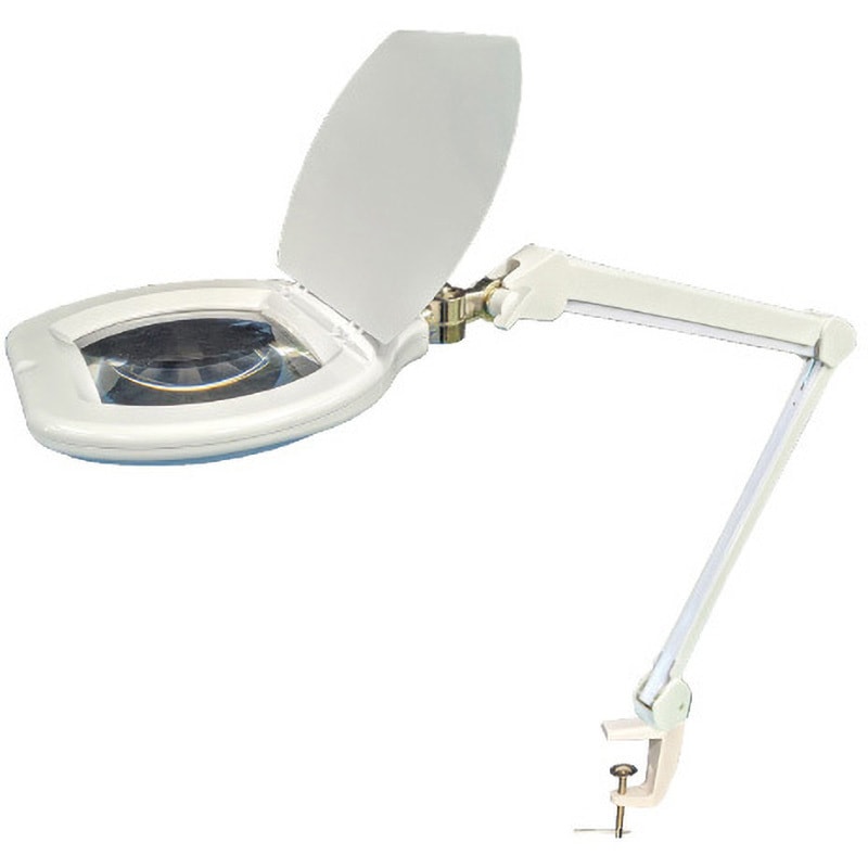 NLLP70BT-3D LED拡大鏡 NLLPシリーズ (クランプ式) 日機 ガラスレンズ