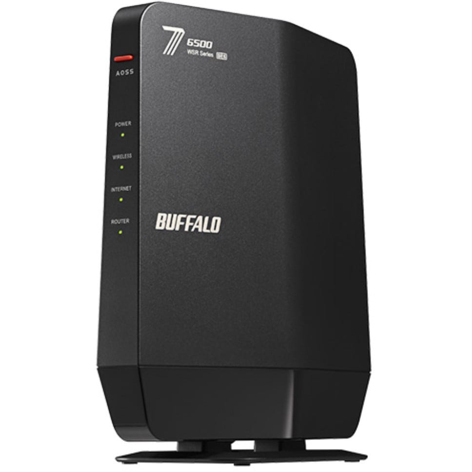 新品BUFFALO WSR-6500BE6P-WH 無線ルータープレミアムモデル WSR6500BE6P-BK 無線LAN親機 802.11be/ax/ac/n/a/g/b 5764+688Mbps 1個