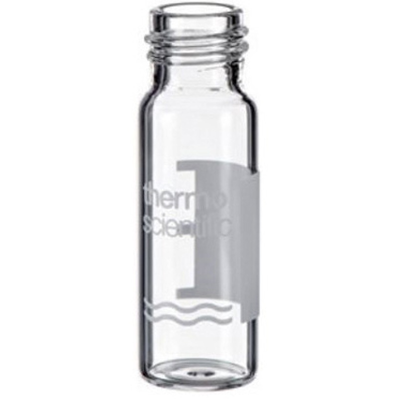 6ASV13-1P スクリューバイアル(13-425)ラベル付 4mL 100本入 6ASV13シリーズ 1箱(100本) Thermo Fisher Scientific 【通販モノタロウ】