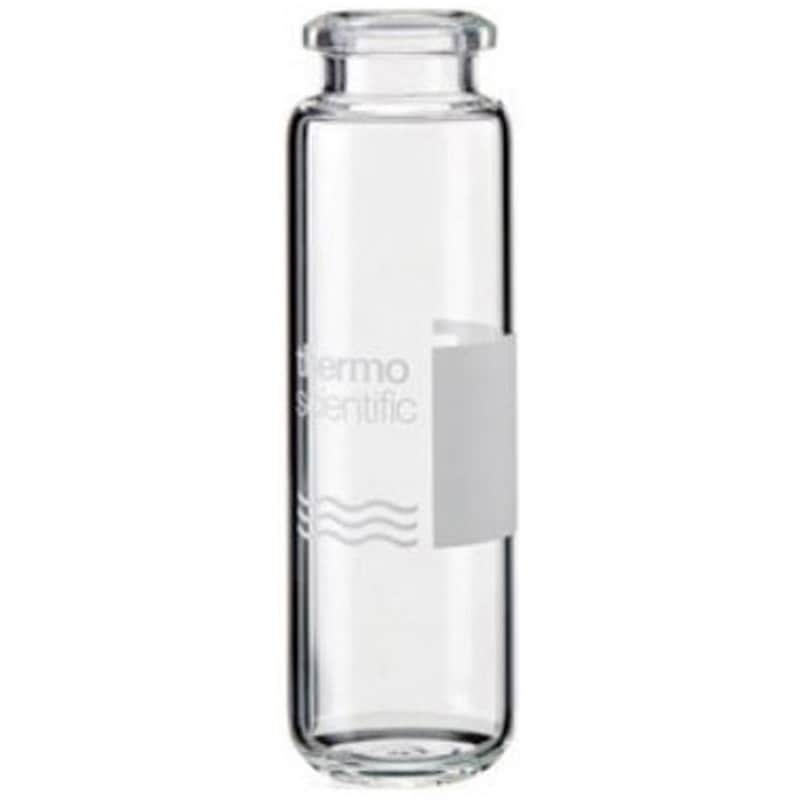 6PCV20-1R ヘッドスペースバイアル ND20 透明 ラベル付 20mL 6PCV20-1シリーズ 1箱(100本) Thermo Fisher Scientific 【通販モノタロウ】