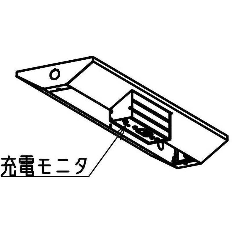 LEDライトユニット形ベースライト非常用照明器具 EL-LH-VH22300B