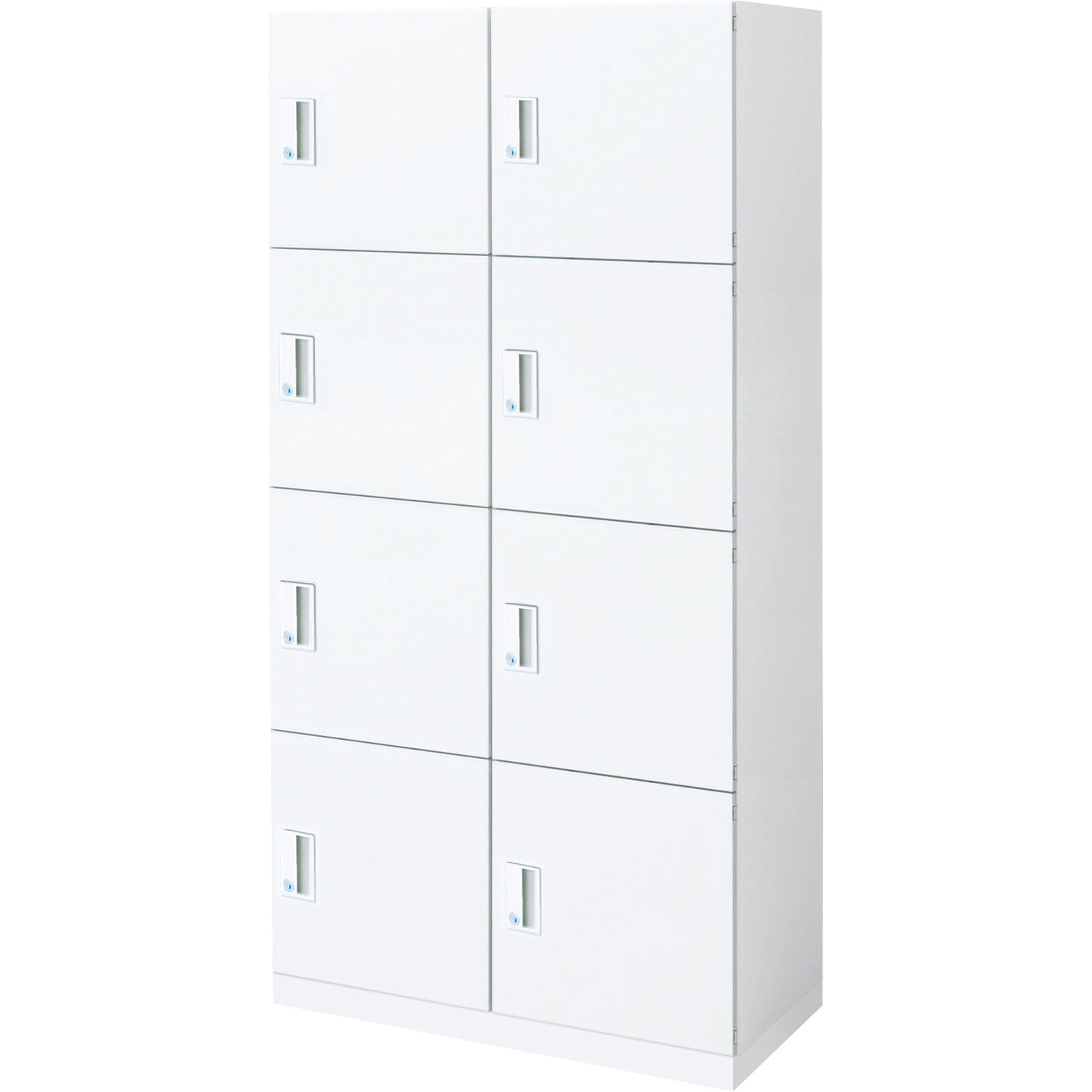 BWU-RN8279SAWNN-K システム収納 エディア ロッカー(ベース付)組立・設置サービス付き コクヨ シリンダー錠