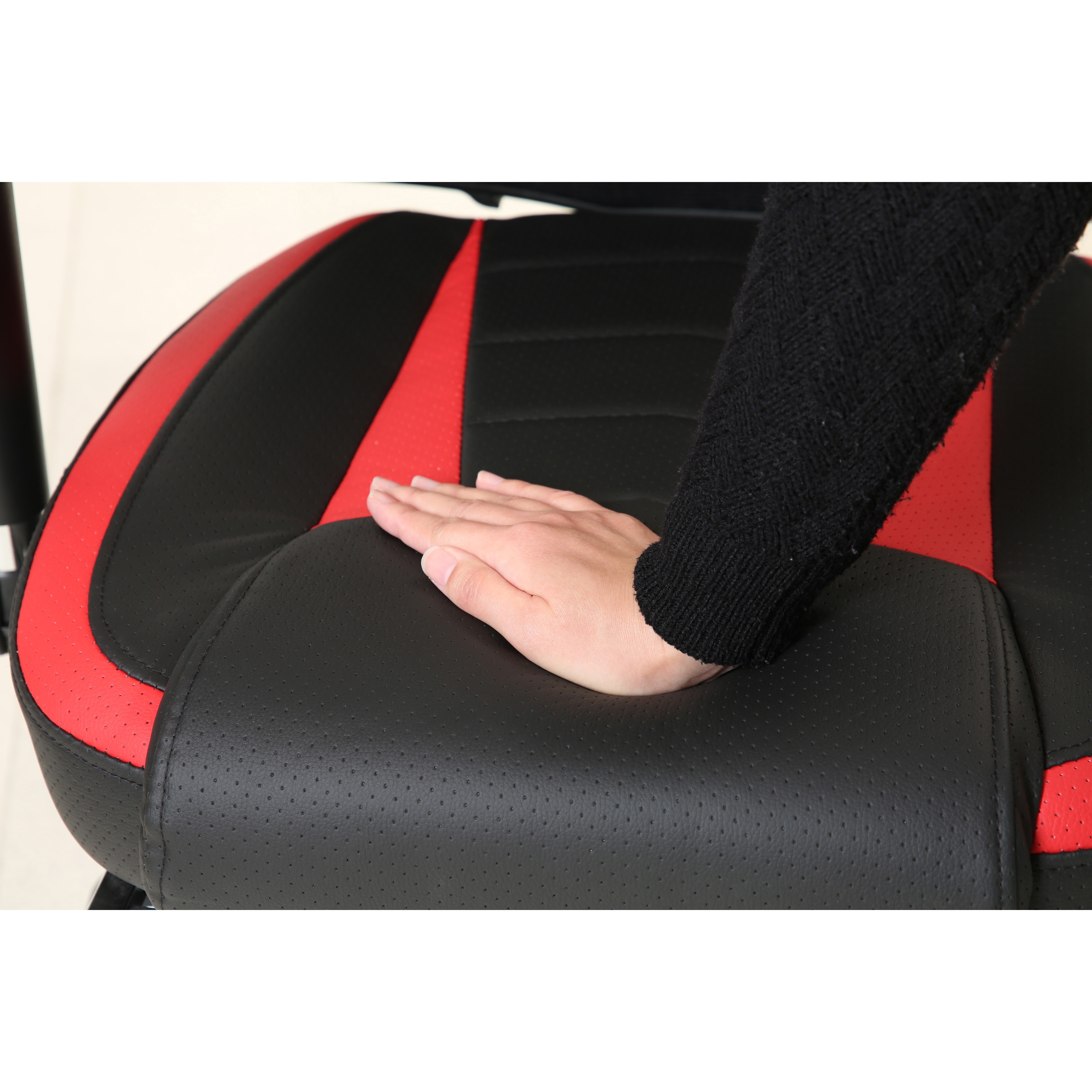 19429 メッシュゲーミングチェア レイズ フットレスト付キ 不二貿易 色