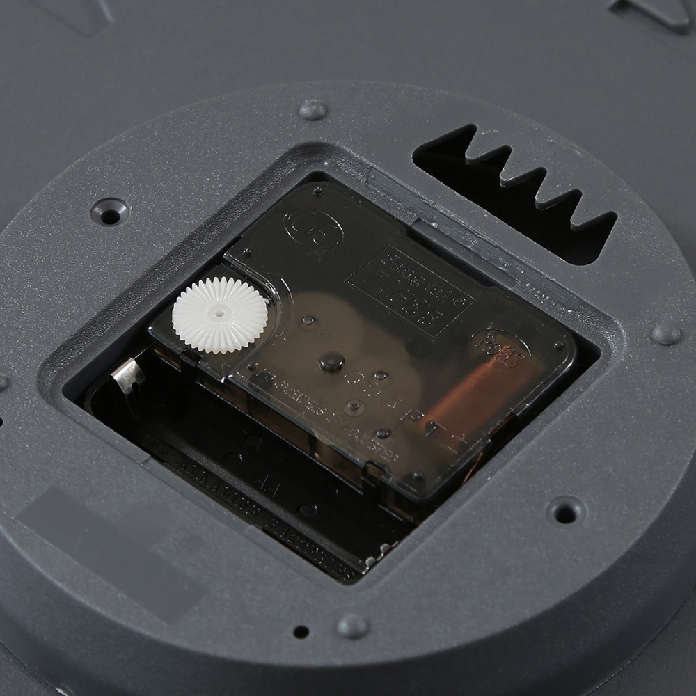 28109 掛時計 スピカ2 Φ30 不二貿易 アナログ ダークグレー色 - 【通販