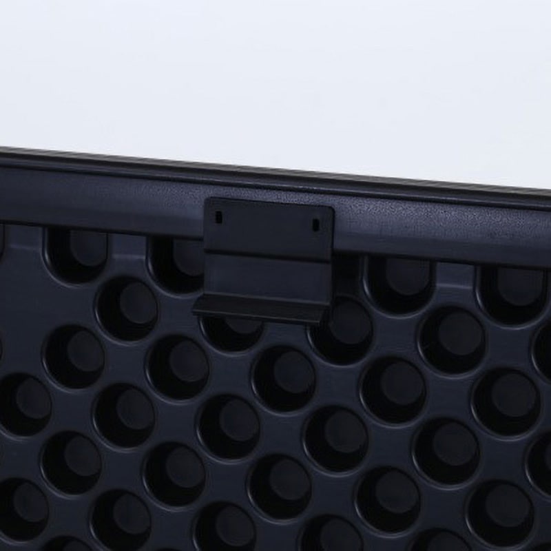 38357 収納BOXベンチ BK 不二貿易 プラスチック 【通販モノタロウ】
