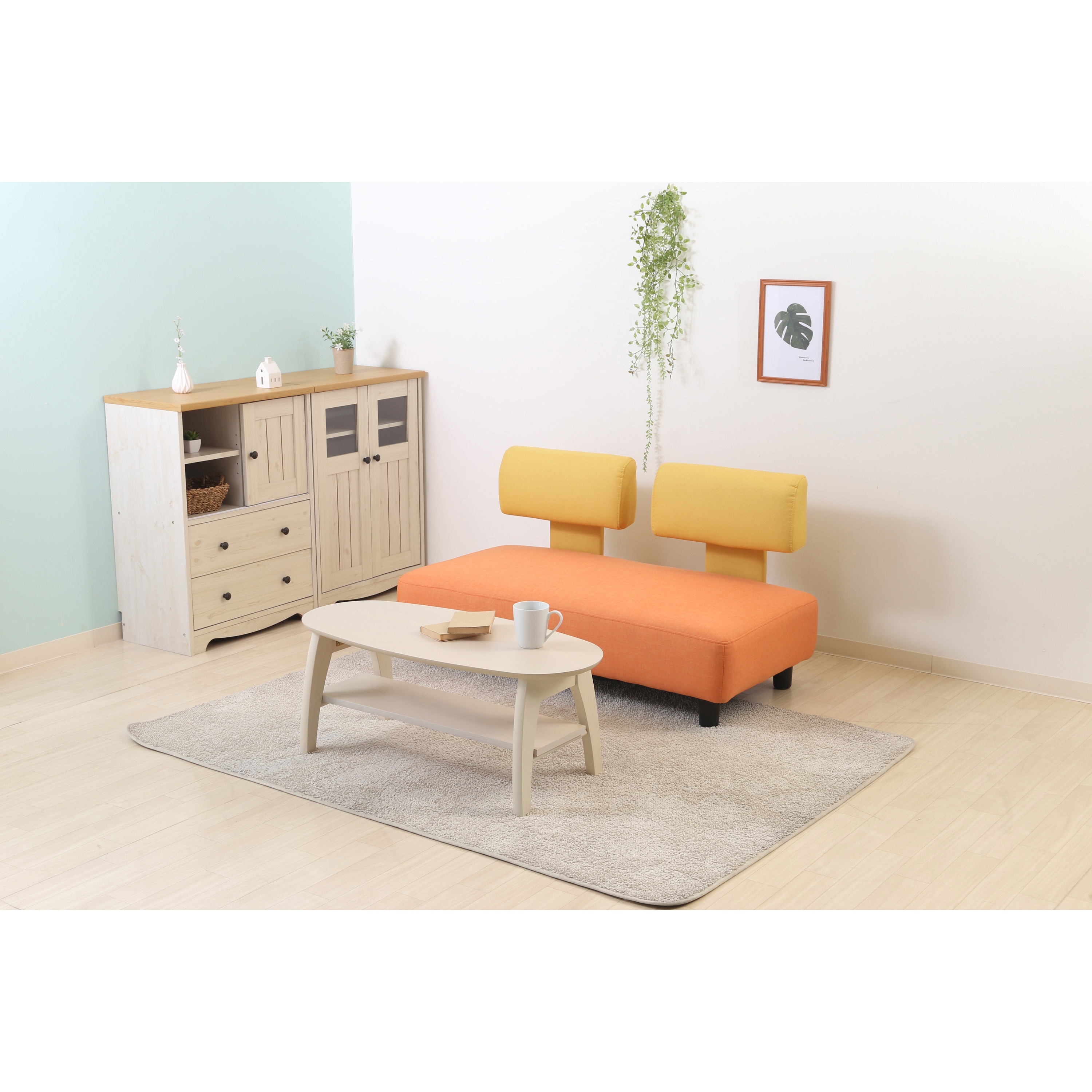 15481 カラフルソファ バディ 2P 1台 不二貿易 【通販モノタロウ】