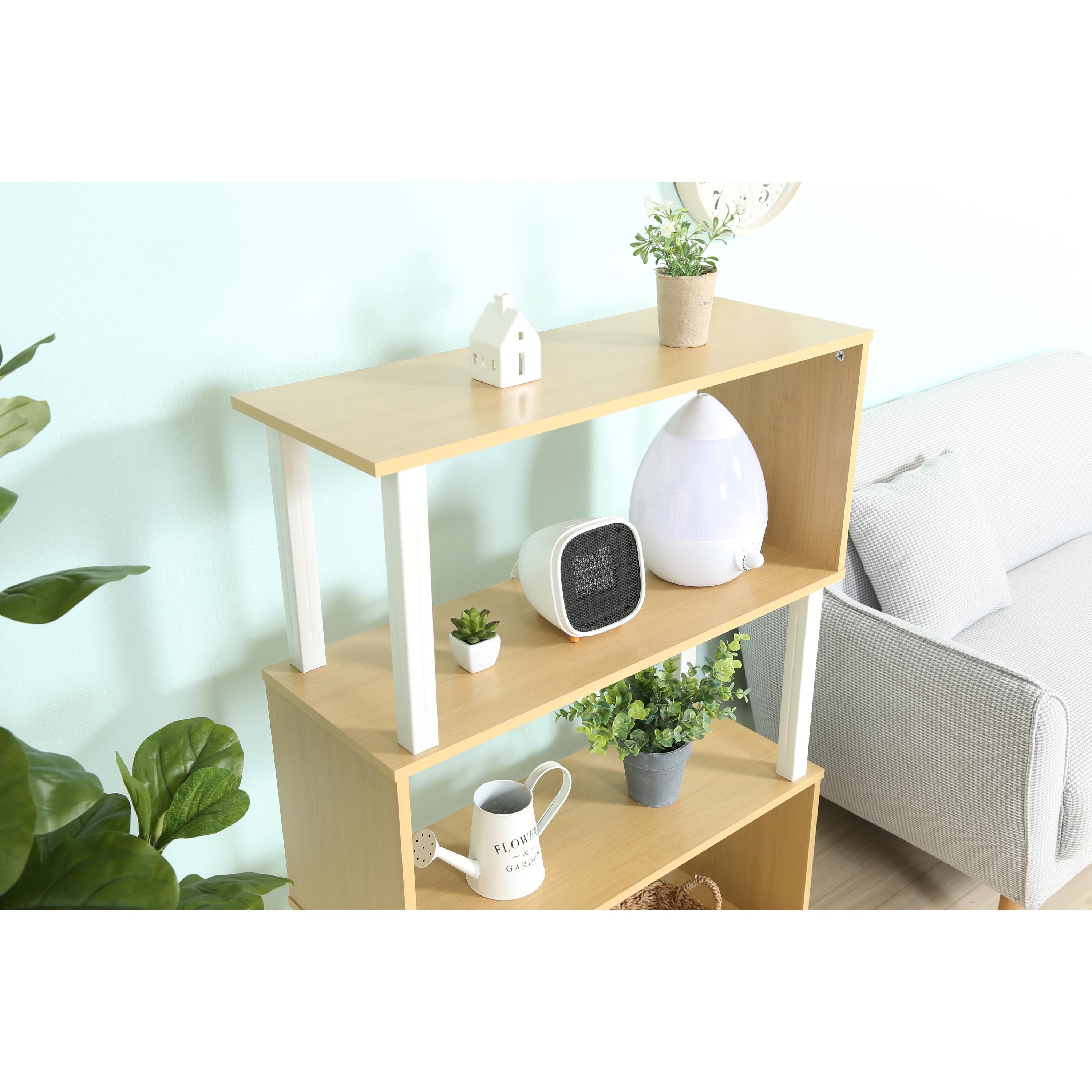 99596 フィット S型ディスプレイラック3段 1台 不二貿易 【通販