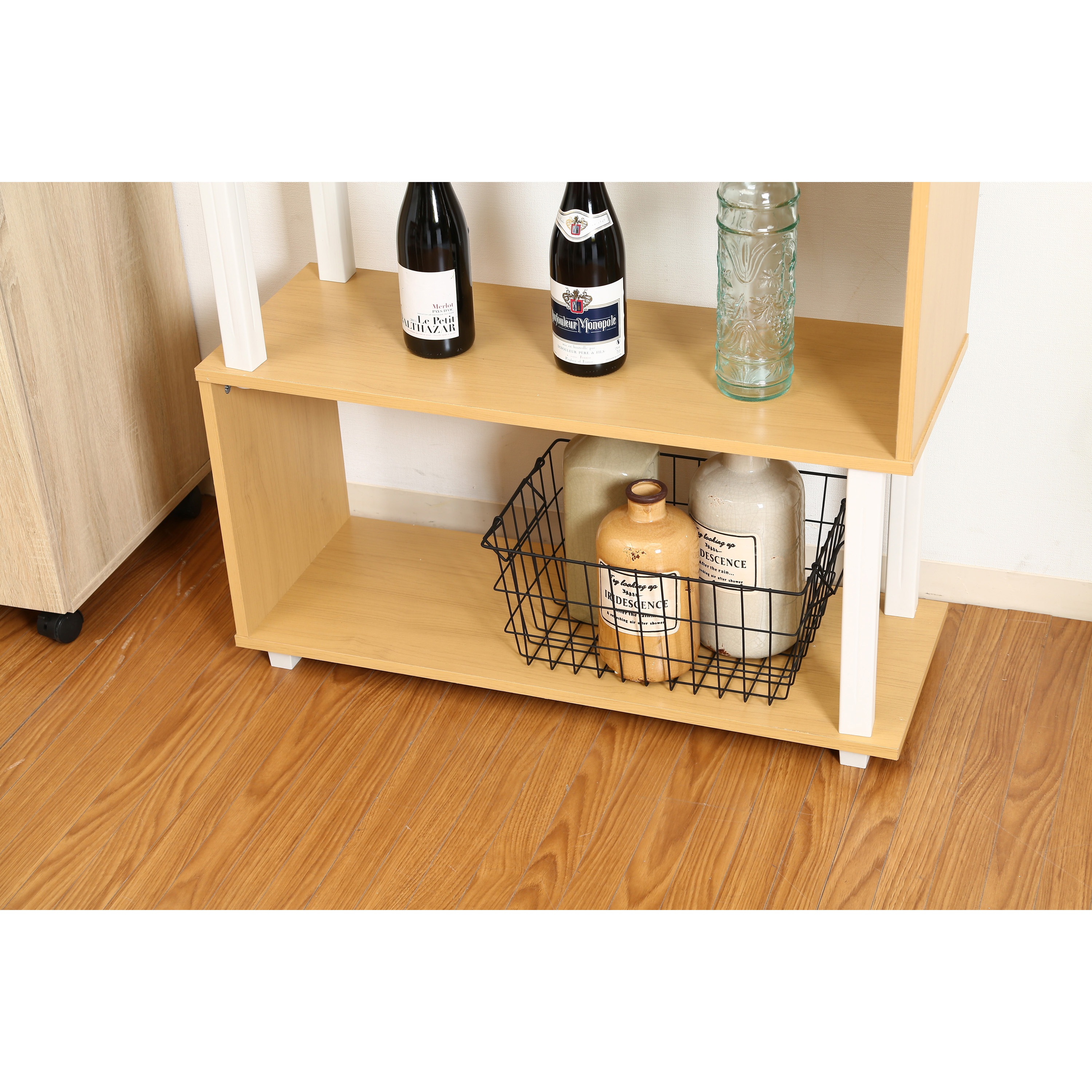 99596 フィット S型ディスプレイラック3段 1台 不二貿易 【通販