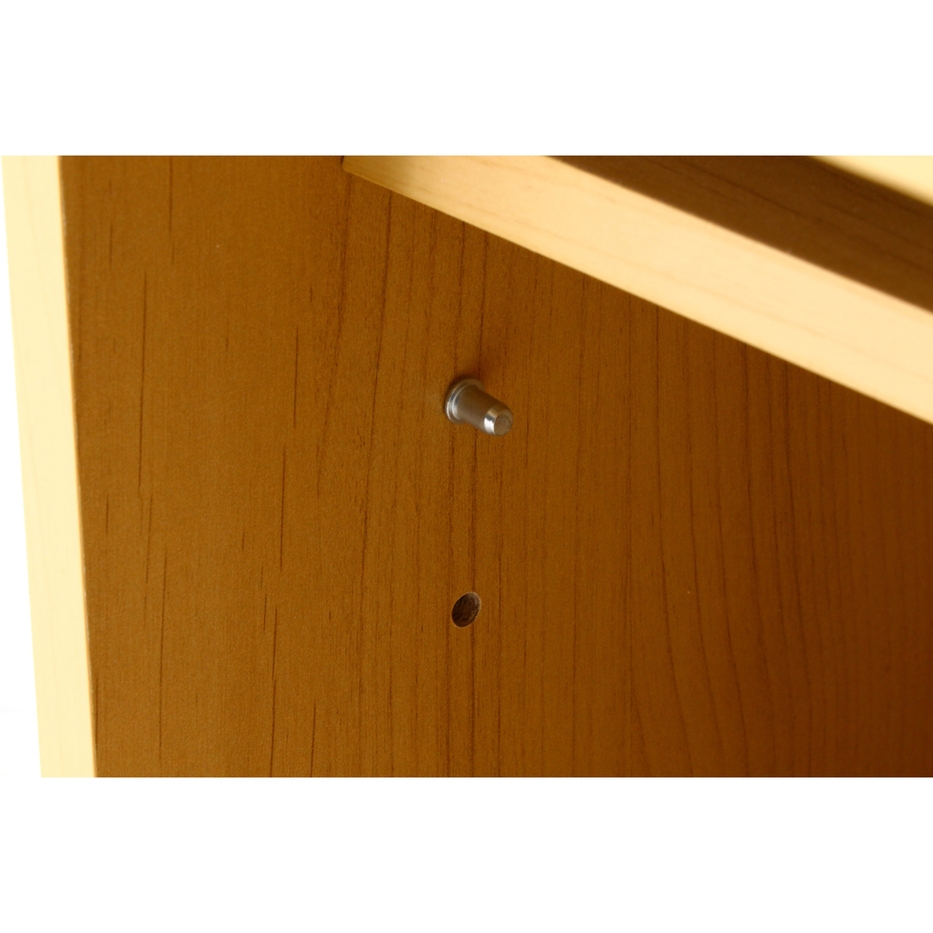 99892 キューブボックス フラップ扉 不二貿易 1段 ナチュラル色