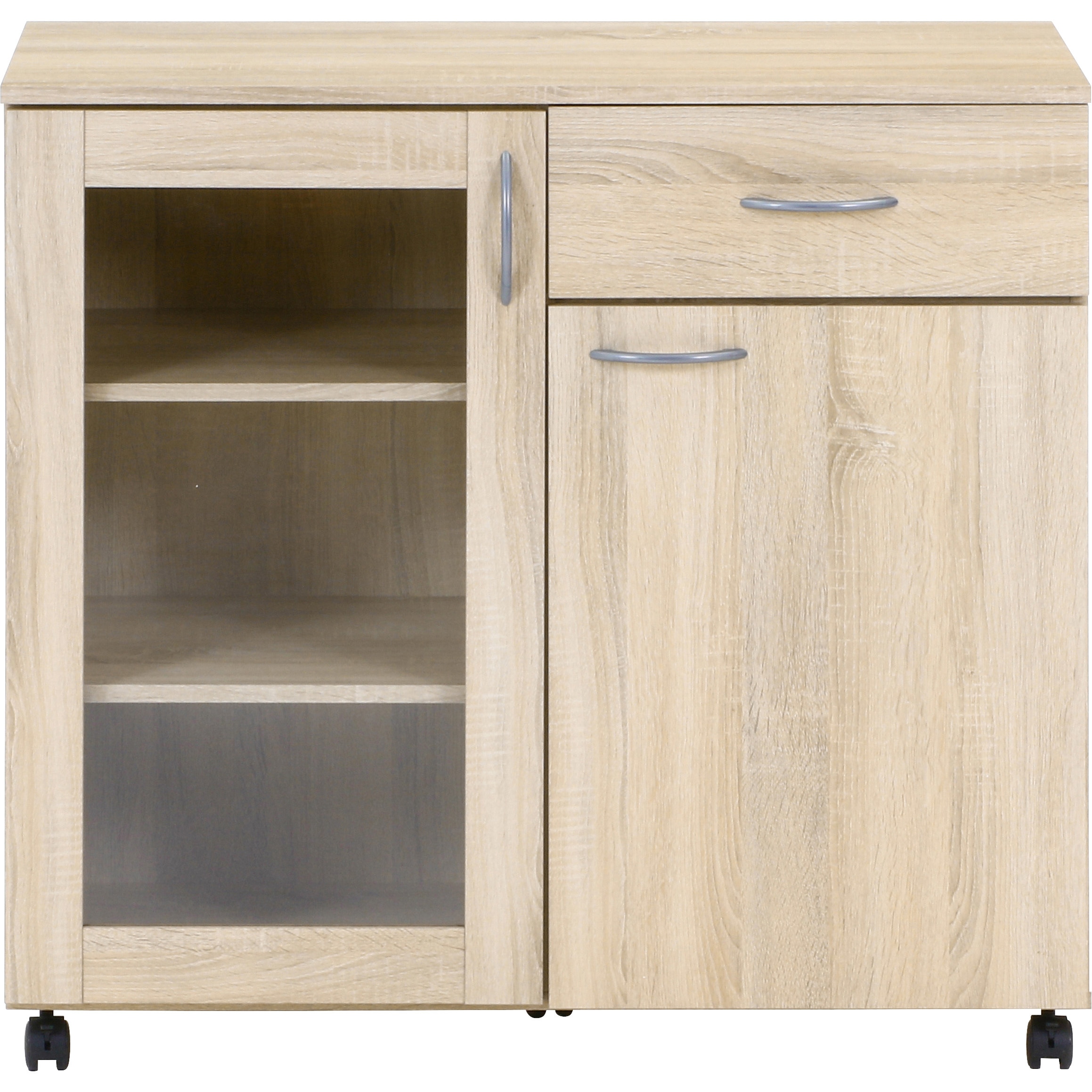 99903 キッチン収納キャビネット 不二貿易 外寸(幅×奥行×高さ)900×398