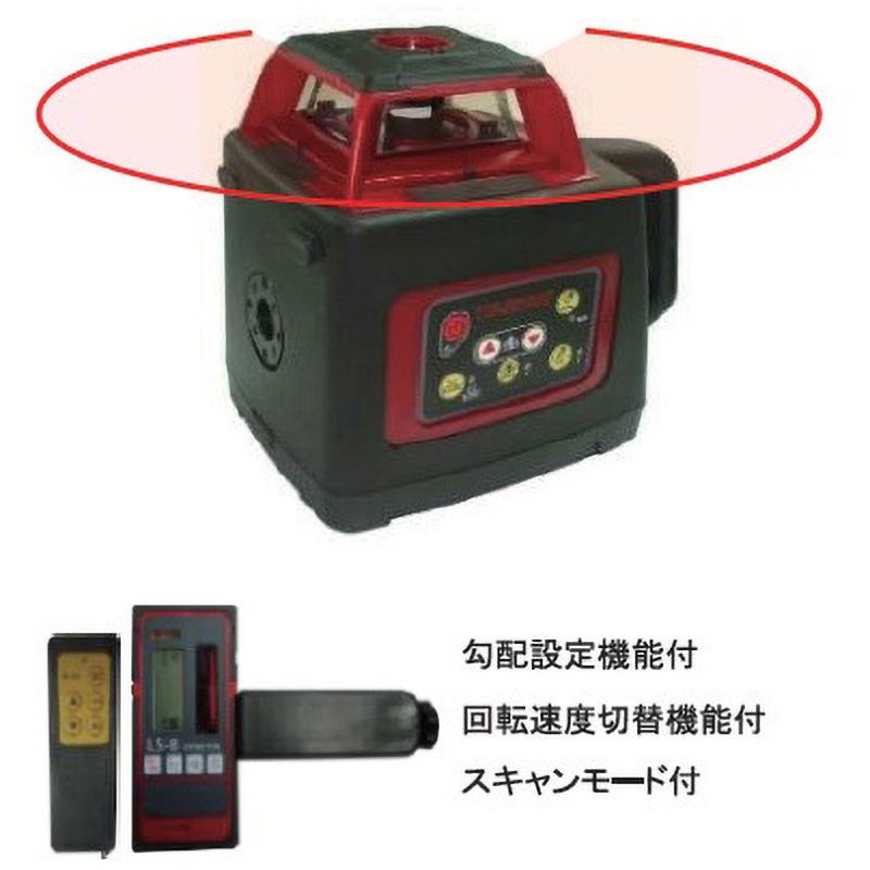 テクノ　TK-H500N レーザー測定器 テクノ販売 TK-H500N レーザーレベル(三脚付)【メーカー在庫僅少