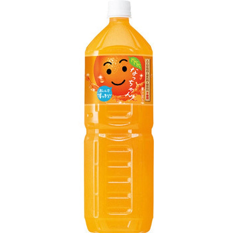 なっちゃんページ なっちゃん オレンジ サントリー ペットボトル 本数8 容量1.5L