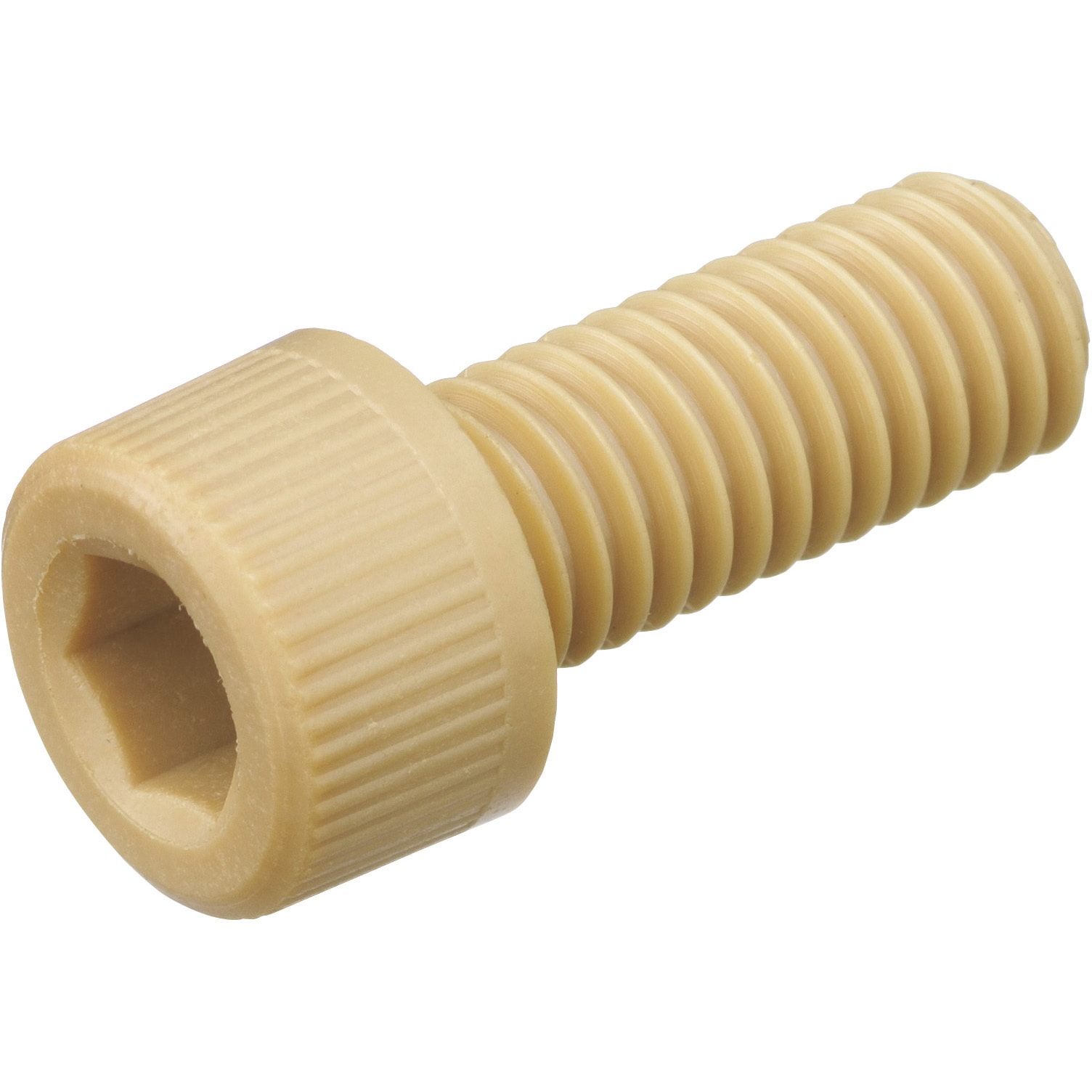 PPS/CB M5-10 六角穴付ボルト (ポリフェニレンサルファイド PPS・全ねじ) ケミカルスクリュー 呼びM5長さ10mm 1袋(100本)